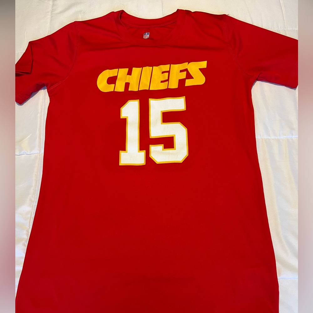 NFL Football Kansas City Chiefs Mahomes Short Sleeve Tee